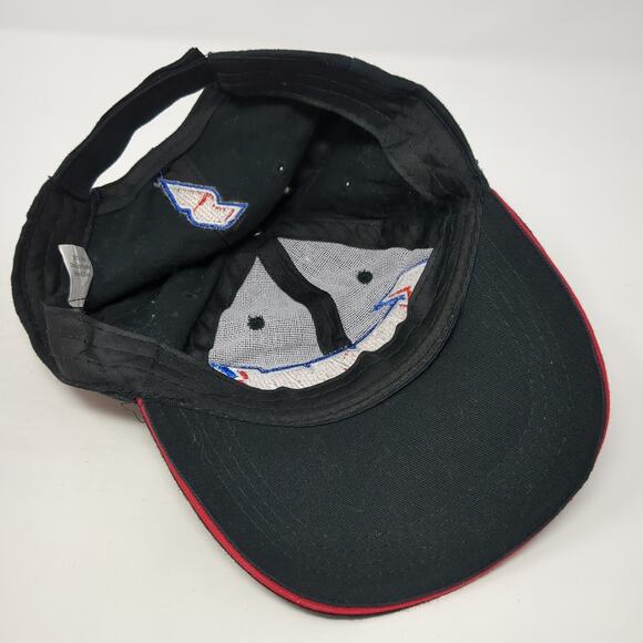 Summit Racing Equipment Strapback Baseball Cap Black One Size Embroidered - Picture 7 of 10